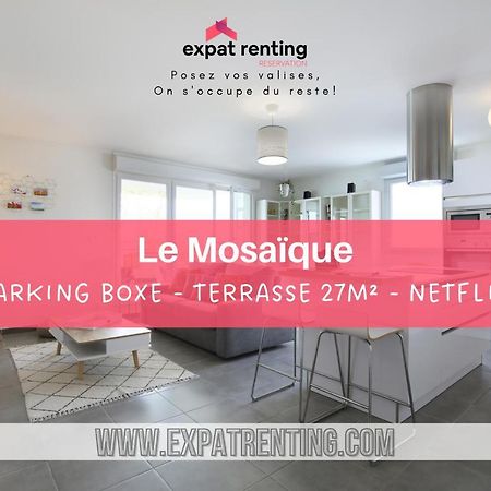 トゥールーズExpat Renting - Le Mosaique - Patte D'Oie - Parkingアパートメント エクステリア 写真