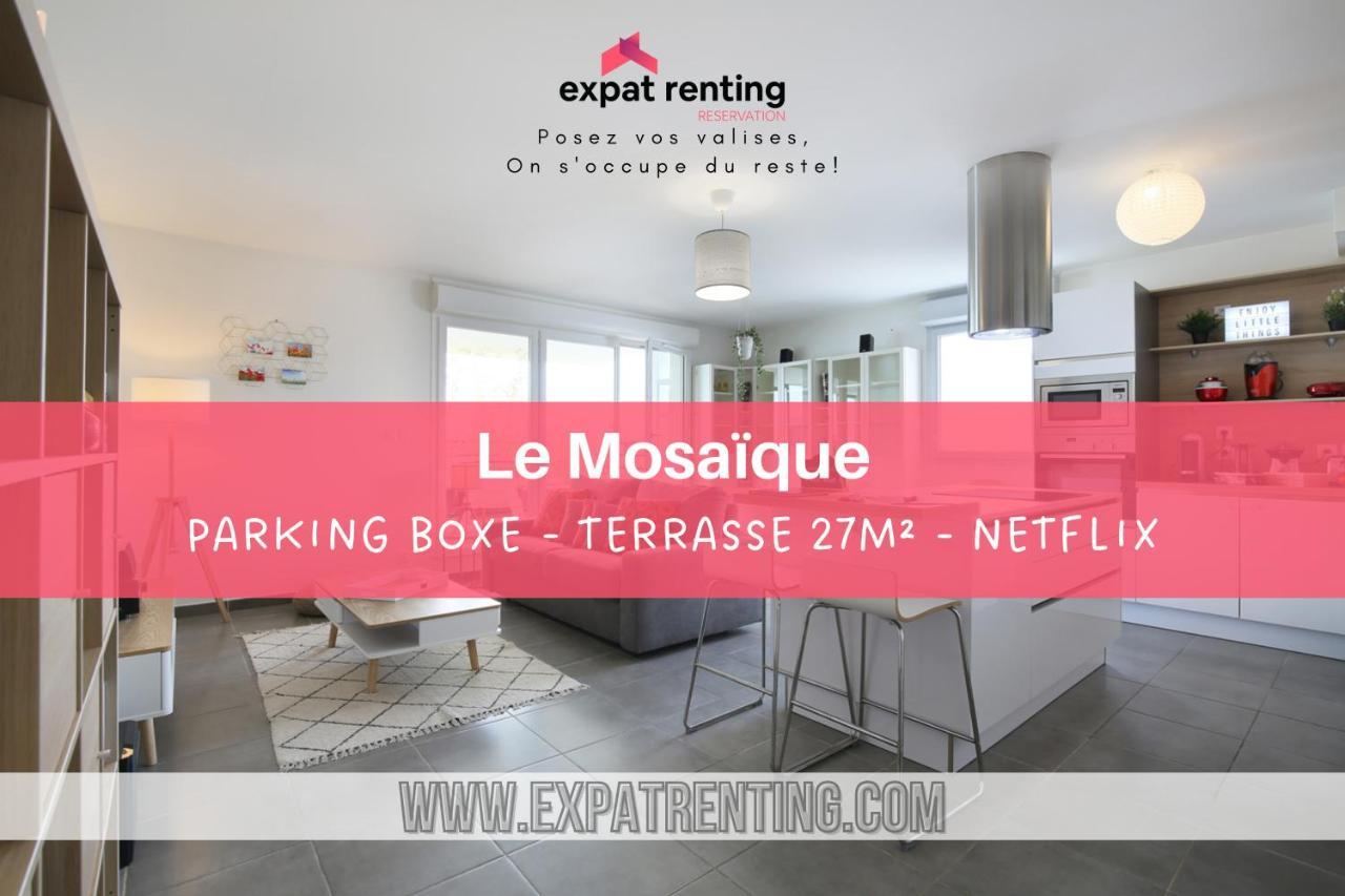 トゥールーズExpat Renting - Le Mosaique - Patte D'Oie - Parkingアパートメント エクステリア 写真